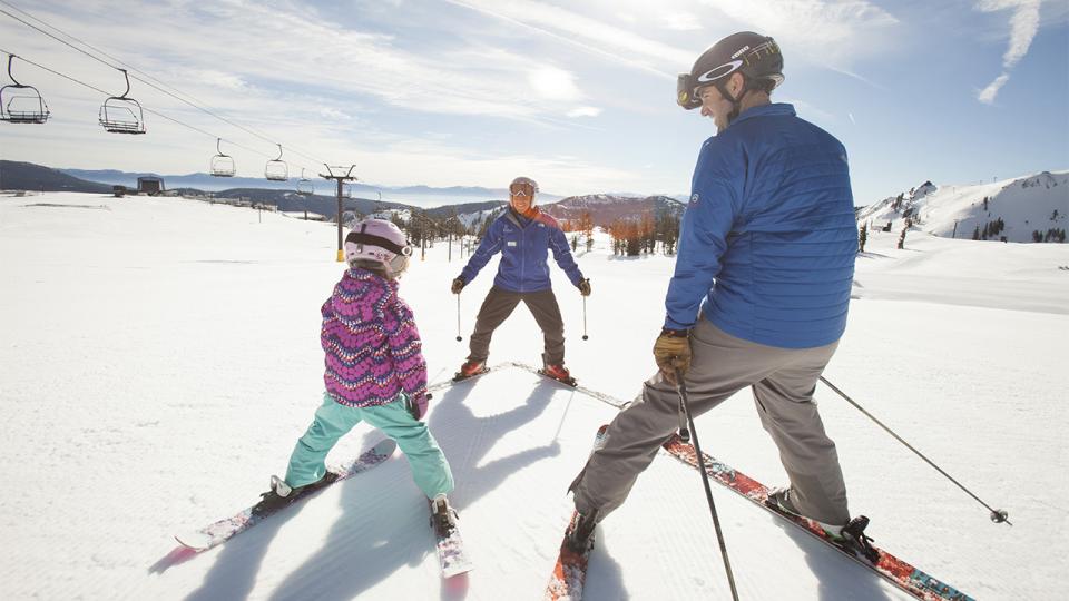 learn to ski