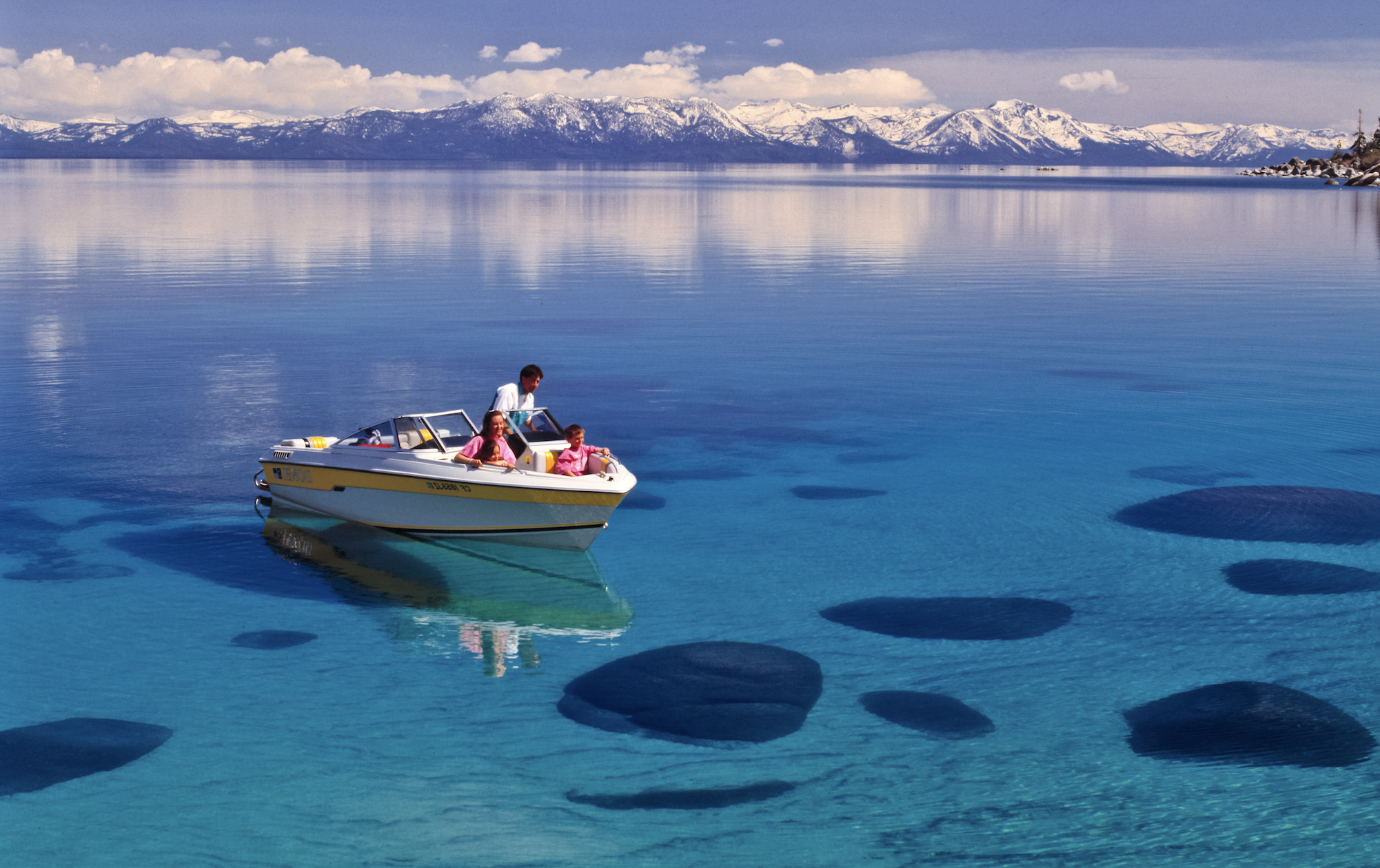 Boating Lake Tahoe