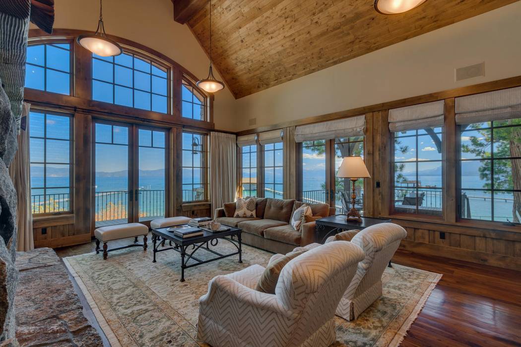 Lake Tahoe west shore lakefront home for sale