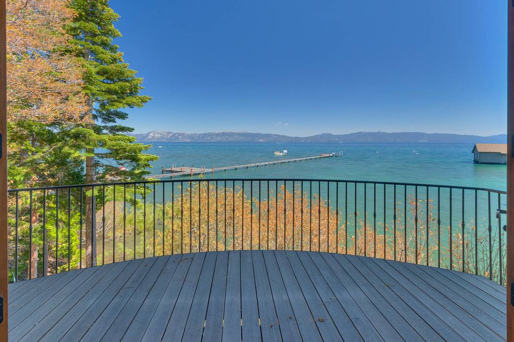 Lake Tahoe west shore lakefront home for sale