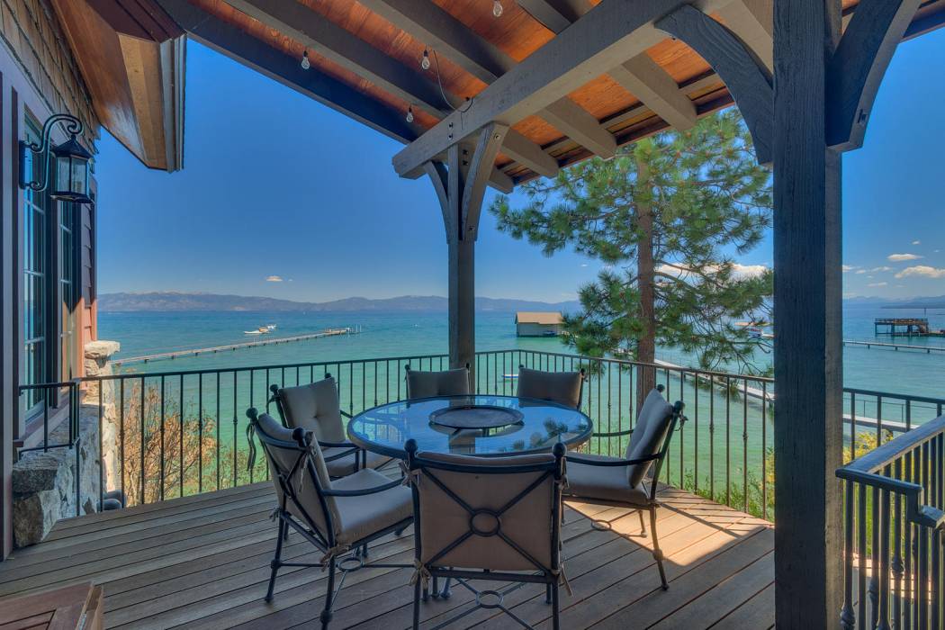 Lake Tahoe west shore lakefront home for sale