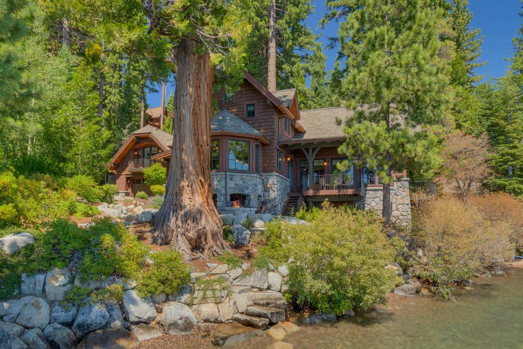 Lake Tahoe west shore lakefront home for sale