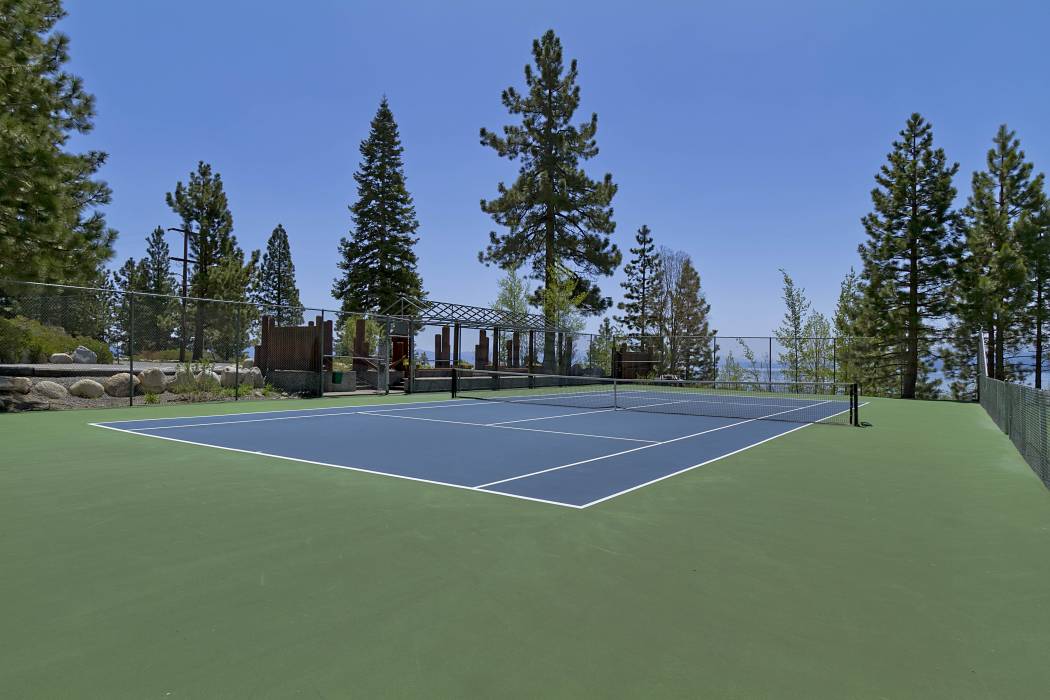 tennis courts