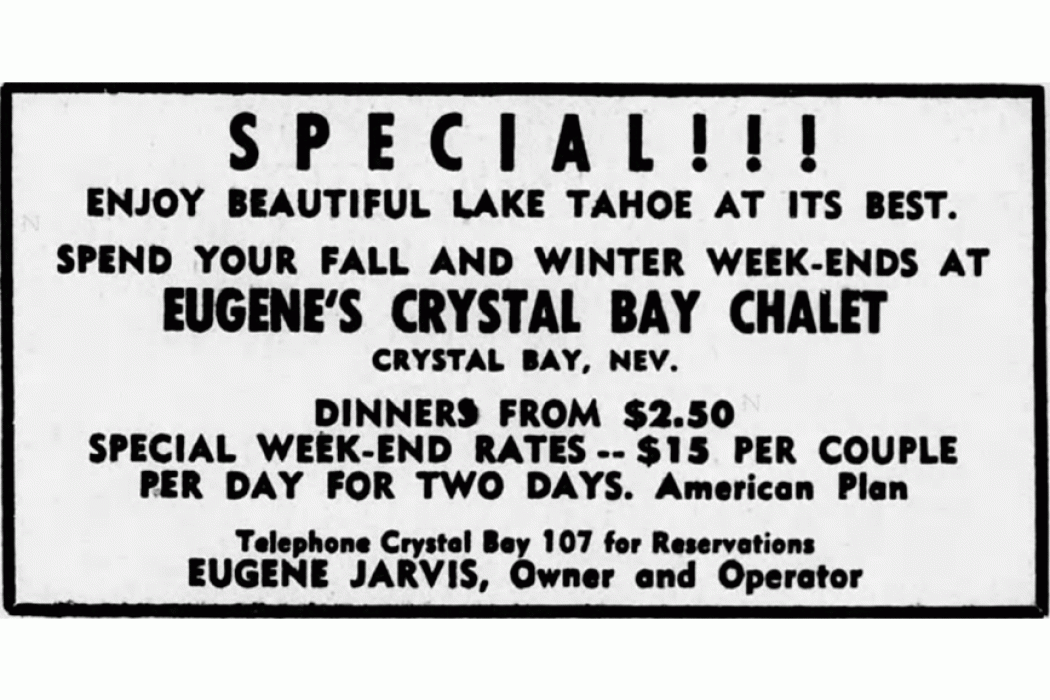 eugene's chalet