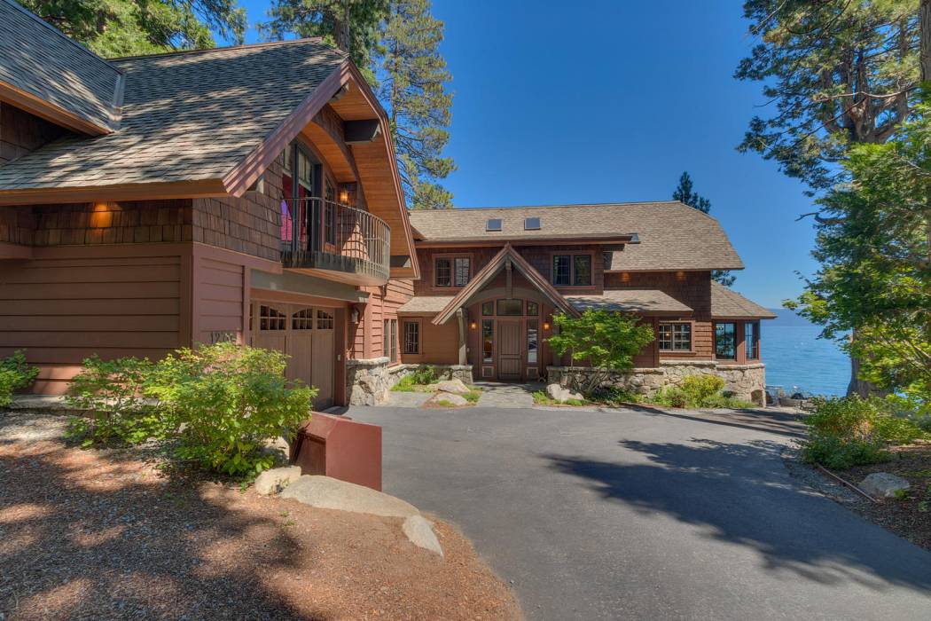 Lake Tahoe west shore lakefront home for sale