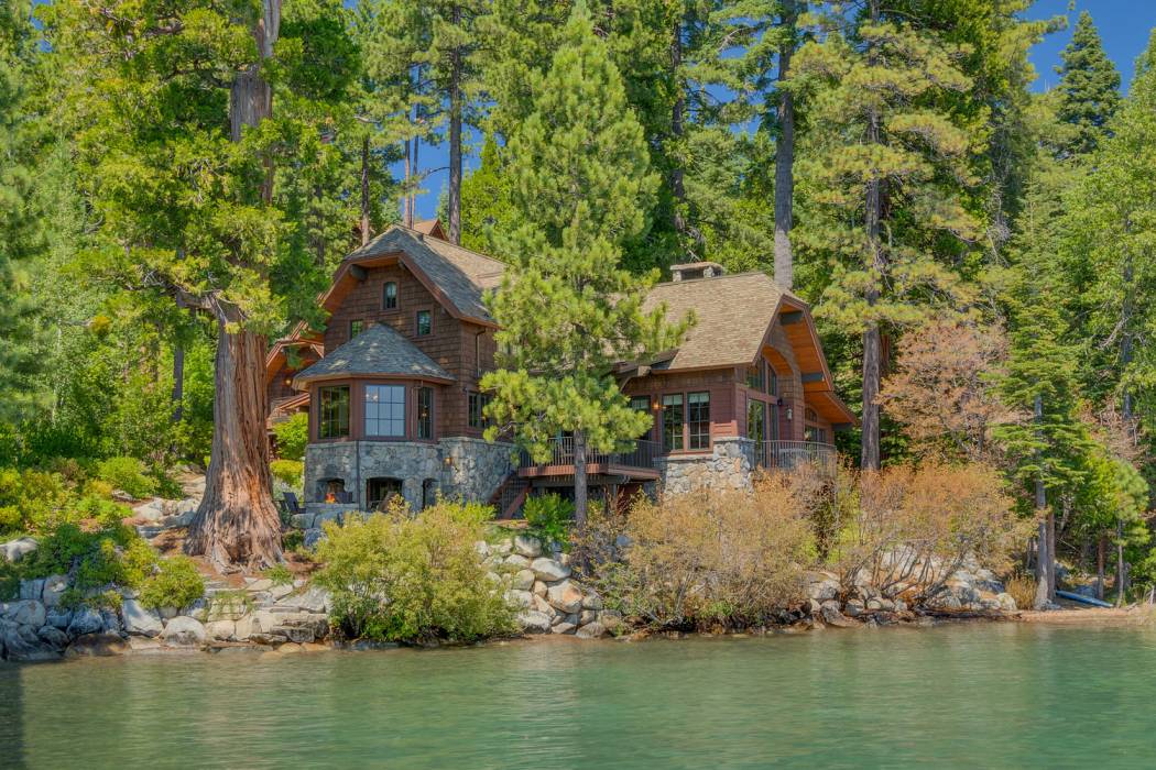 Lake Tahoe west shore lakefront home for sale