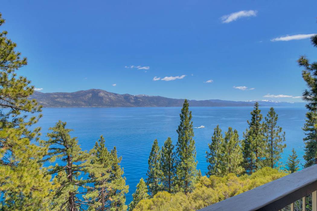 lake view from deck