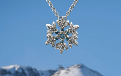 snowflake necklace