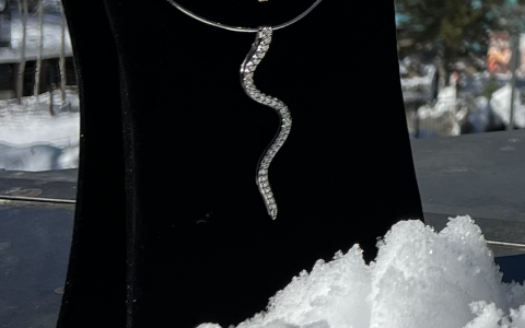 fresh tracks necklace