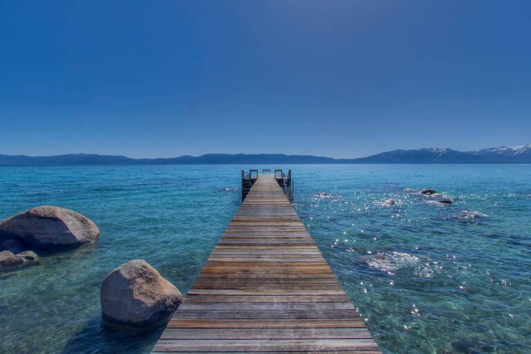 Lakefront Pier in Lake Tahoe