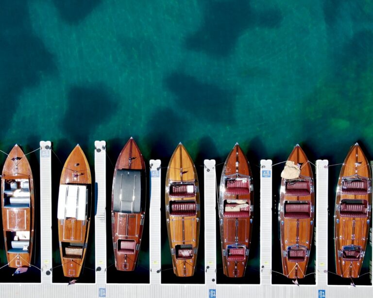 Wooden Boats at the Lake Tahoe Concours D'Elegance