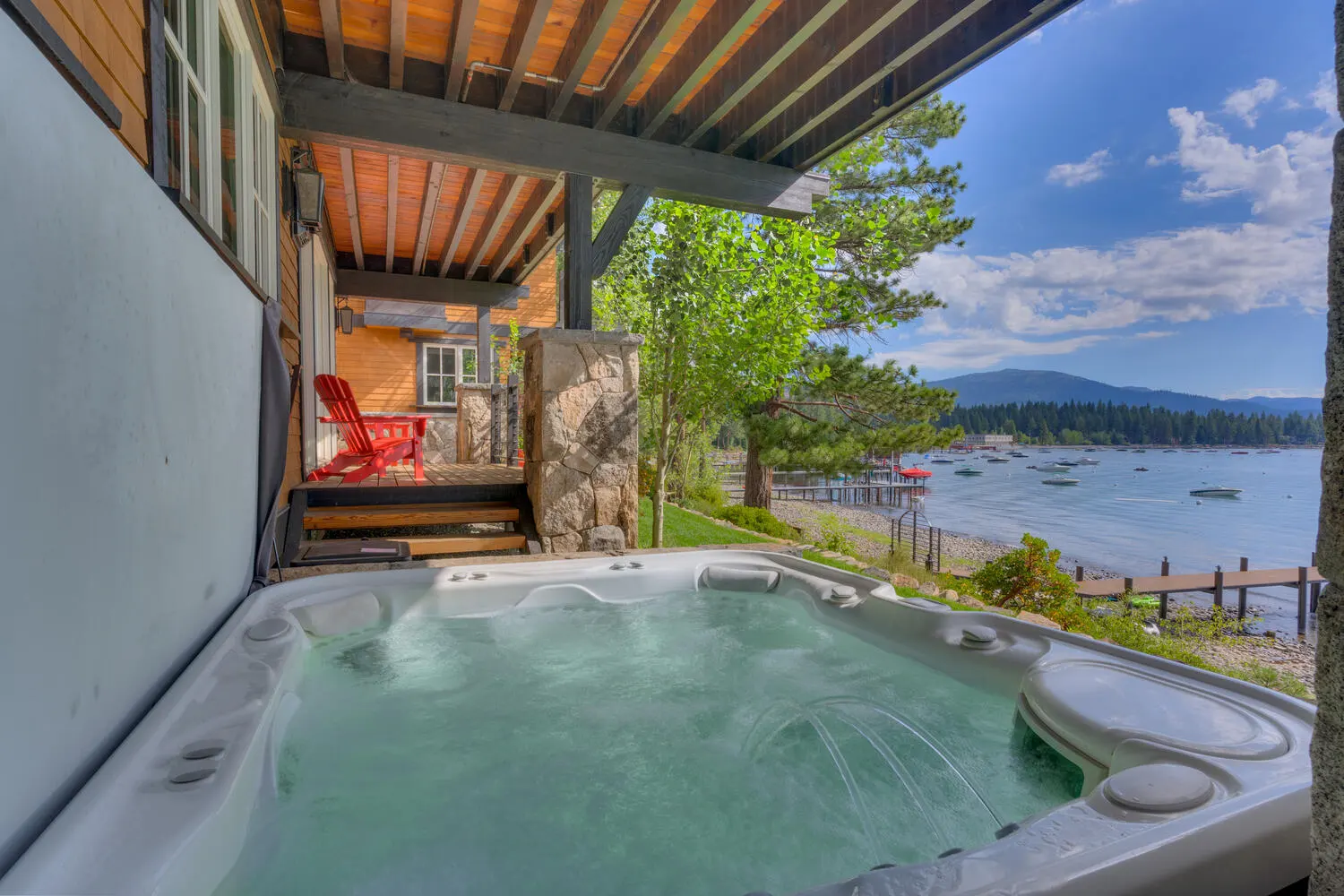 new hot tub photo